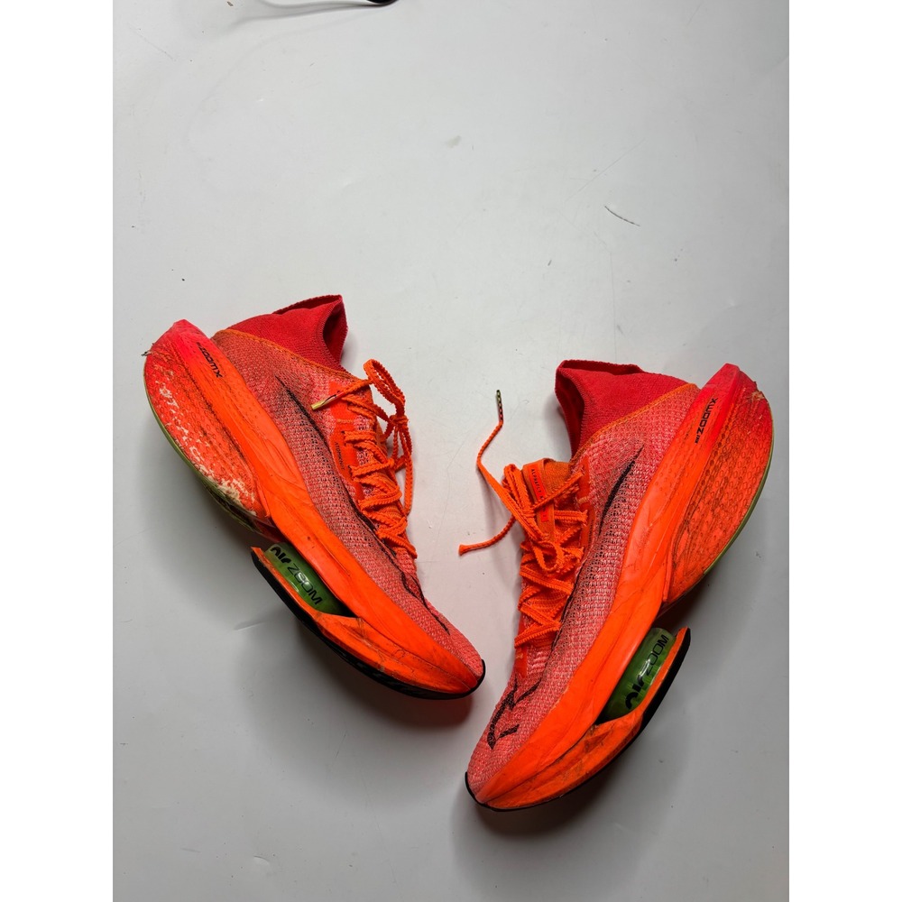 Nike Air Zoom Alphafly Next% 2 Total Orange Running Shoes DN3555-800 Mens 6.5 W8